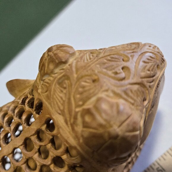 Hand-carved Wooden Elephant - Picture 8 of 11